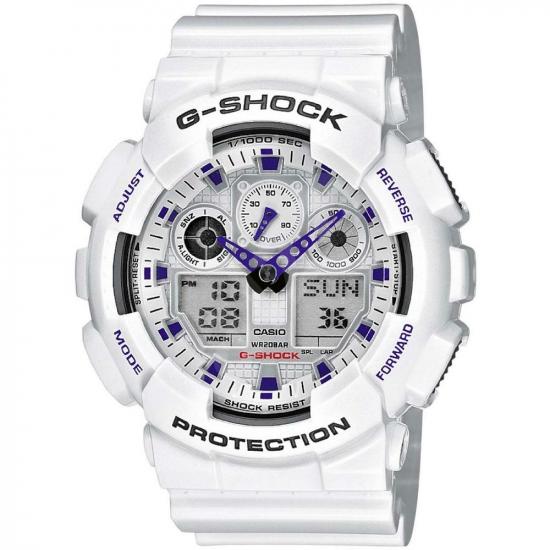 Часы унисекс CASIO GA100A7A G-SHOCK - купить в интернет магазине Acrobat24.ru в Новосибирске